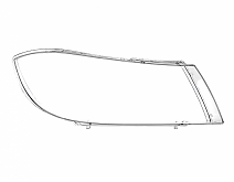 СТЕКЛО ФАРЫ ПРАВОЕ LIFAN SOLANO 08-15