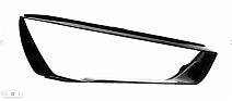 СТЕКЛО ФАРЫ ПРАВОЕ AUDI A1 15-18