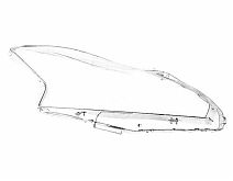 СТЕКЛО ФАРЫ ПРАВОЕ NISSAN TEANA L33 14-20