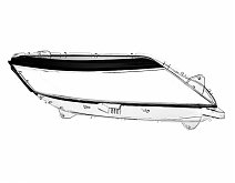 СТЕКЛО ФАРЫ ПРАВОЕ MITSUBISHI L200 18-23