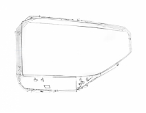 СТЕКЛО ФАРЫ ЛЕВОЕ TOYOTA TUNDRA 13-21 LED