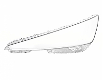 СТЕКЛО ФАРЫ ЛЕВОЕ HYUNDAI ELANTRA 19-20