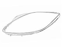 СТЕКЛО ФАРЫ ЛЕВОЕ SEAT LEON 09-12