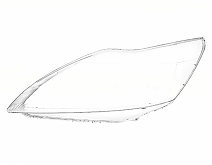 СТЕКЛО ФАРЫ ЛЕВОЕ FORD FOCUS 08-12