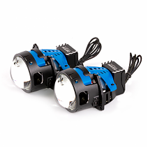 Светодиодные линзы MTF MaxBeam 2.0 PRO, под бленду 3.0", 2шт.