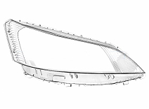 СТЕКЛО ФАРЫ ПРАВОЕ NISSAN NV200 09-21